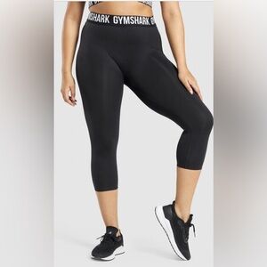 Gymshark Fit Cropped Black Leggings